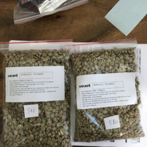 Cà phê arabica chế biến khô (unwashed/natural)